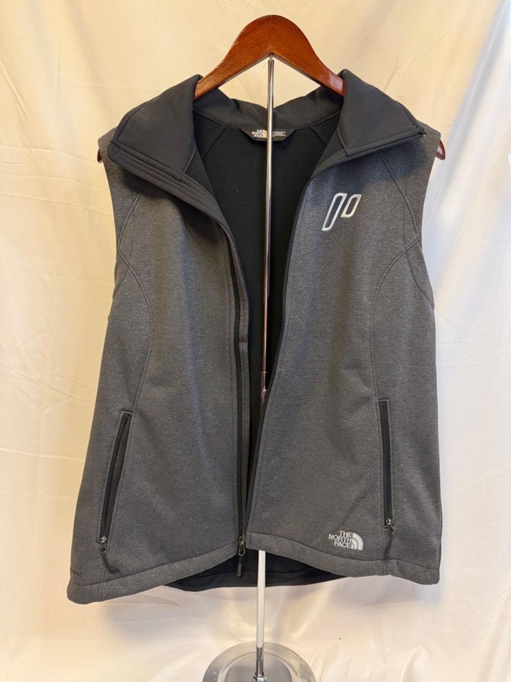 The North Face Women’s Dark Gray Softshell Vest